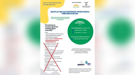 Bezpłatne szczepienia przeciwko pneumokokom