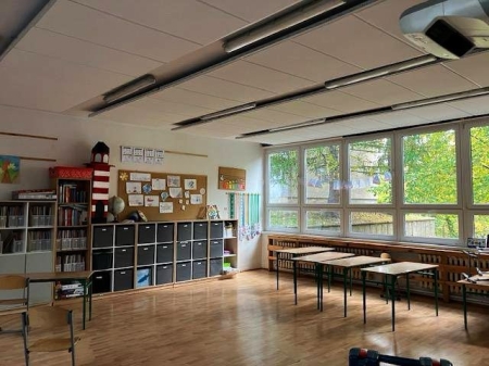 Wygłuszony sufit w sali Jantar 3