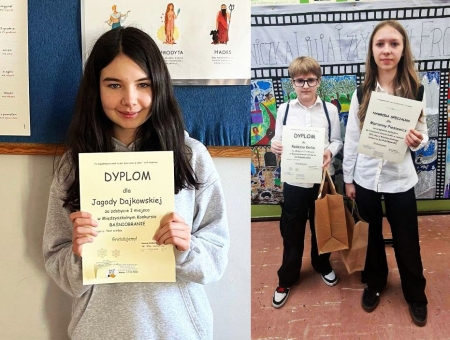 Sukcesy w konkursie „Baśniobranie”