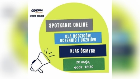Spotkanie informacyjne dla rodziców i opiekunów ósmoklasistek i ósmoklasistów 