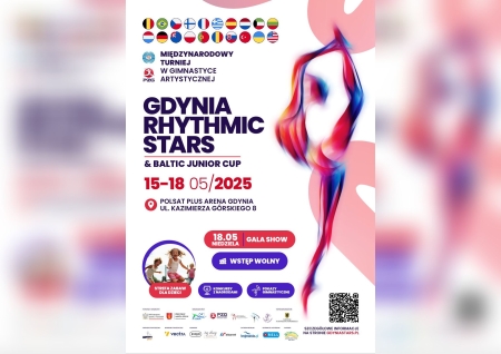 Zapraszamy na Gdynia Rhythmic Stars & Baltic Junior Cup! 