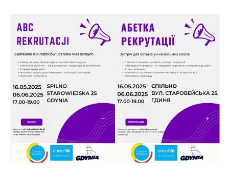 ABC rekrutacji - spotkanie dla rodziców uczniów klas ósmych